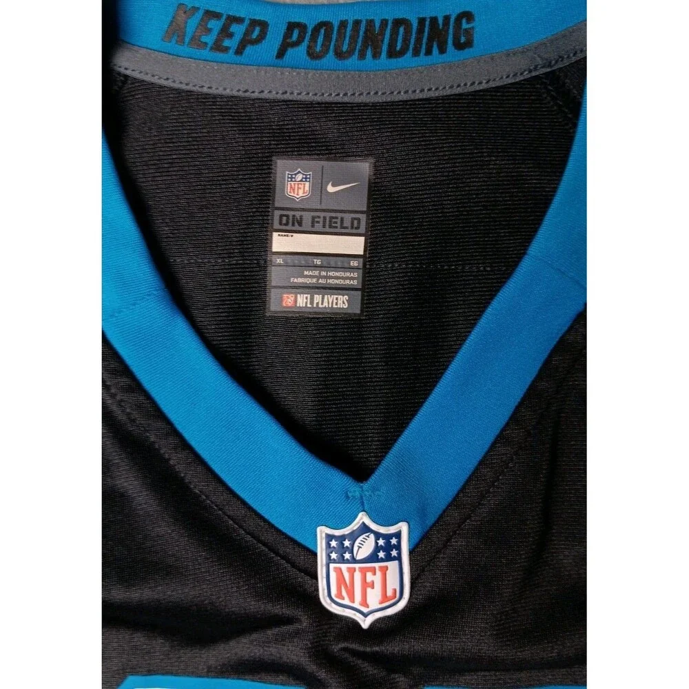 Womens Christian McCafferey Nike On Field Jersey Black Size XL EUC